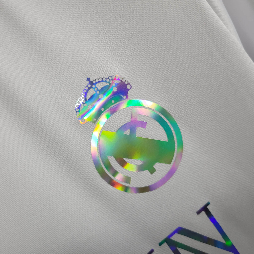 Real Madrid Maillot foot Balmain blanc 2023 2024
